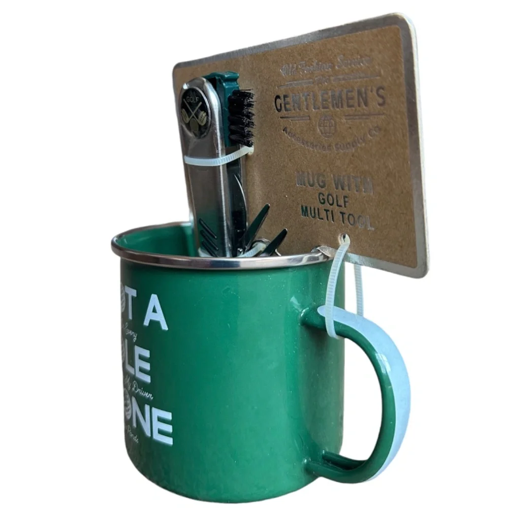 NWT Golf‎ Mug with Golf Multi Tool